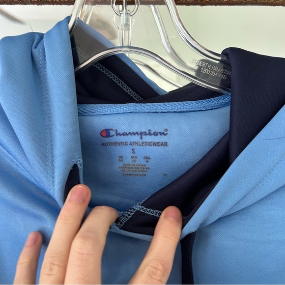 Champion Light Blue Tar Heels Hoodie - Picture 3 of 4